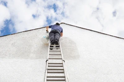 Peinture extérieure à Omps — façades et ravalement